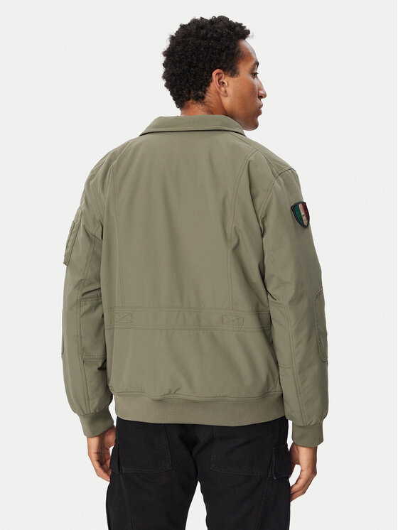 Aeronautica Militare Aeronautica Militare Demisezoninė striukė 262AB3108UCT03151 Chaki Regular Fit
