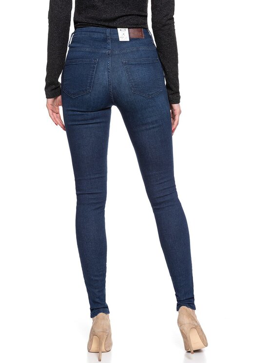 Mustang Mustang Jeansy ZOE SUPER SKINNY Niebieski Skinny Fit