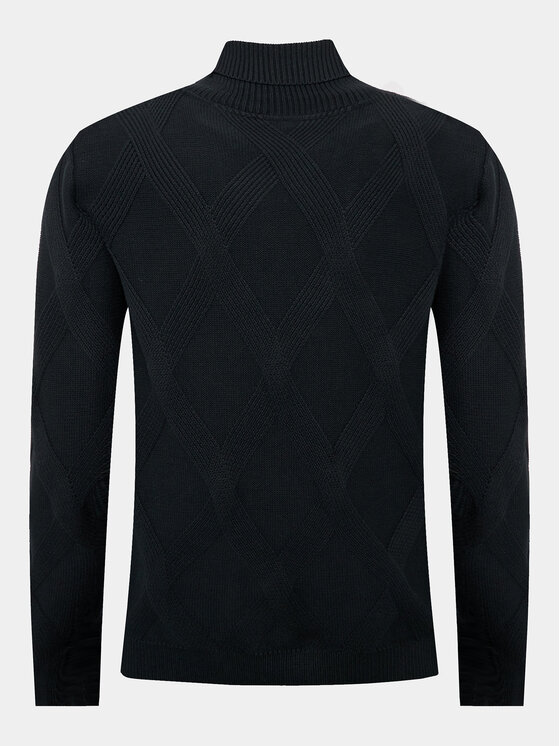 Lindbergh Lindbergh Dolčevita 30-804043 Crna Relaxed Fit