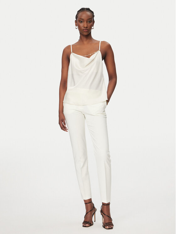 Rinascimento Rinascimento Top CFC0020268002 Weiß Regular Fit