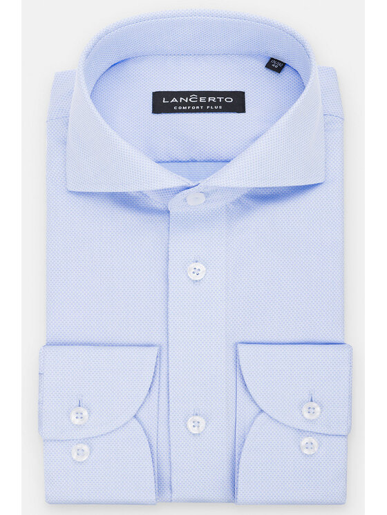 Lancerto Lancerto Koszula Zandra 2 KO073122000005 Niebieski Regular Fit