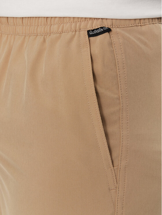 Quiksilver Quiksilver Kupaće gaće i hlače Taxer Amphibian 18" EQYHY03883 Bež Straight Leg