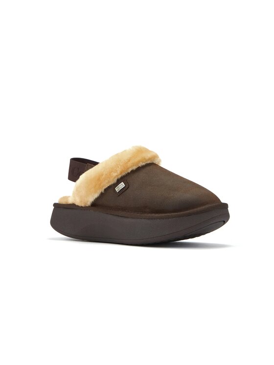 Australia Luxe Australia Luxe Kapcie PEG256N-BU Brązowy