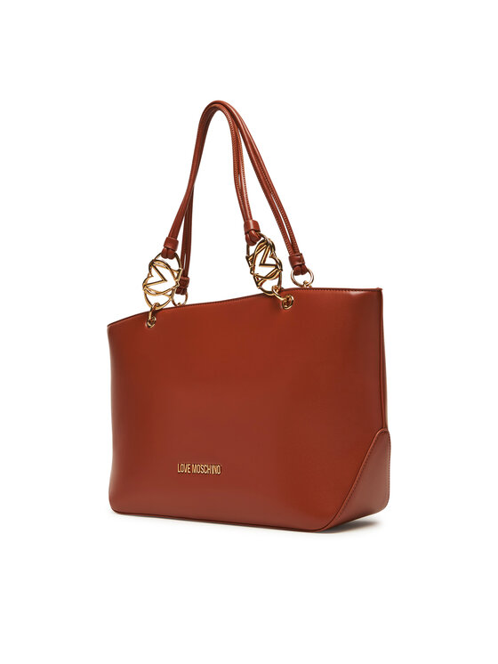 LOVE MOSCHINO LOVE MOSCHINO Ročna torba JC4074PP1NLF0312 Rjava