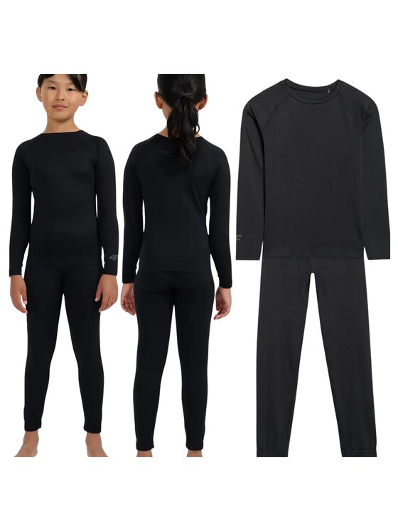 4F 4F Súprava funkčnej bielizne 4FJWAW25USEAU258-20S Čierna