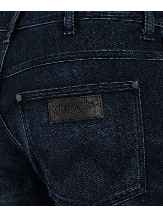 Wrangler Wrangler Jeansy W17TMI299 Granatowy Straight Leg