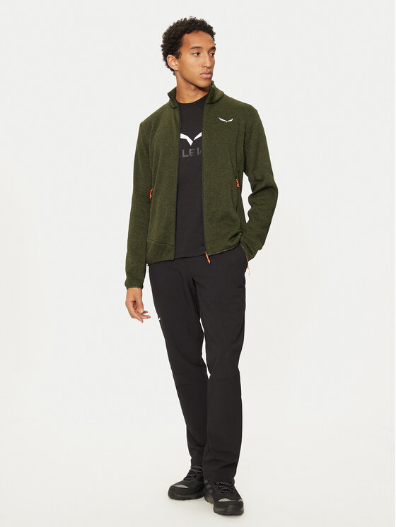Salewa Salewa Fleecejacke Puez Rocca 29126 Grün Regular Fit