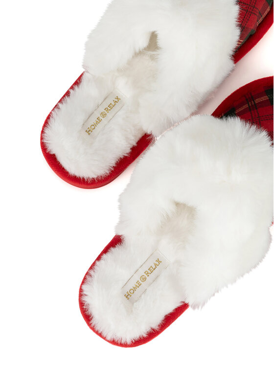 Home & Relax Home & Relax Pantofole BE-CRS01 Rosso