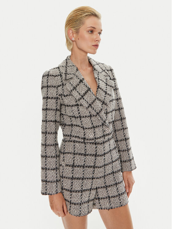 Bruuns Bazaar Bruuns Bazaar Sakko Nanyas BBW4175 Grau Loose Fit