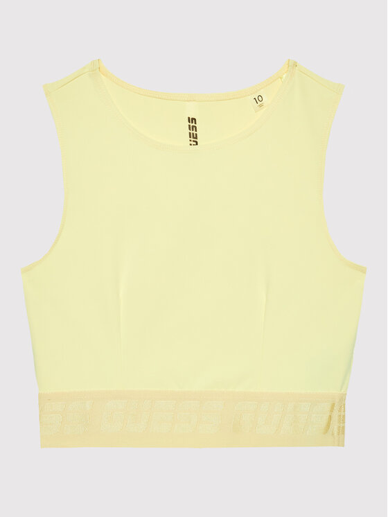 Top J2GI36 MC049 Giallo Slim Fit