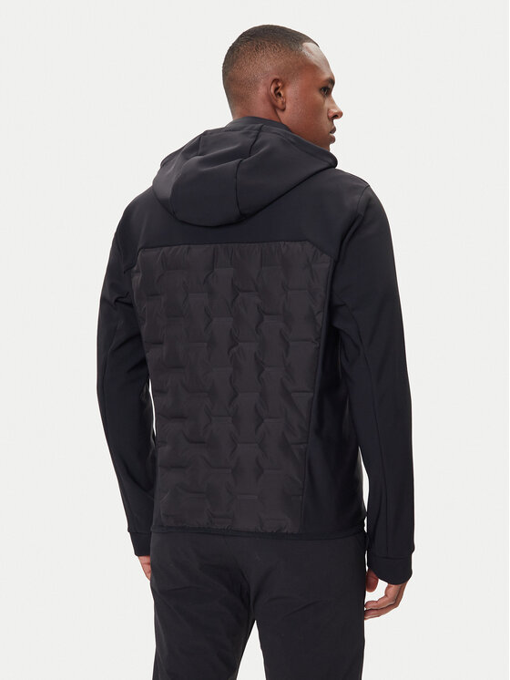 BOSS BOSS Vatovaná bunda J T-Down Hybrid 50541045 Černá Regular Fit