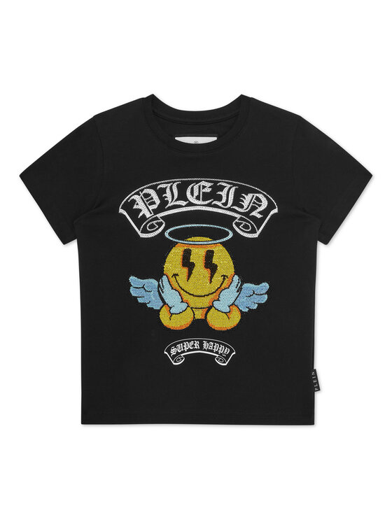 PHILIPP PLEIN PHILIPP PLEIN T-Shirt 19955 Czarny Regular Fit