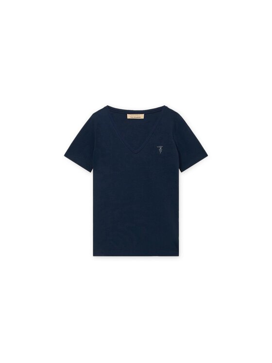 Trussardi Trussardi T-Shirt G1266000228N034 Niebieski Regular Fit
