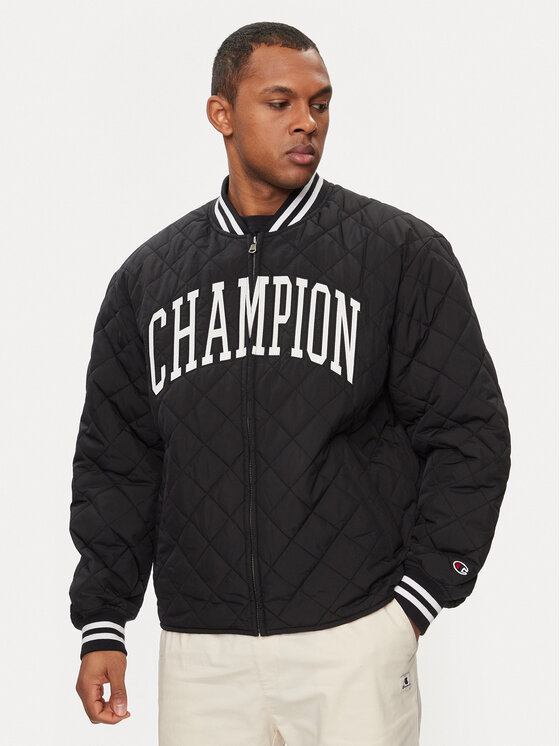 Champion Bomber Jakna 219897 Črna Regular Fit