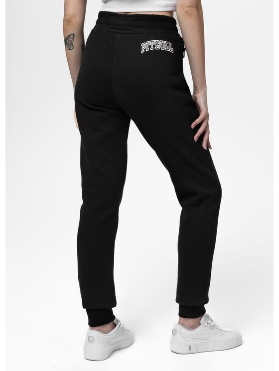 PITBULL PITBULL Spodnie dresowe FIORA Czarny Regular Fit