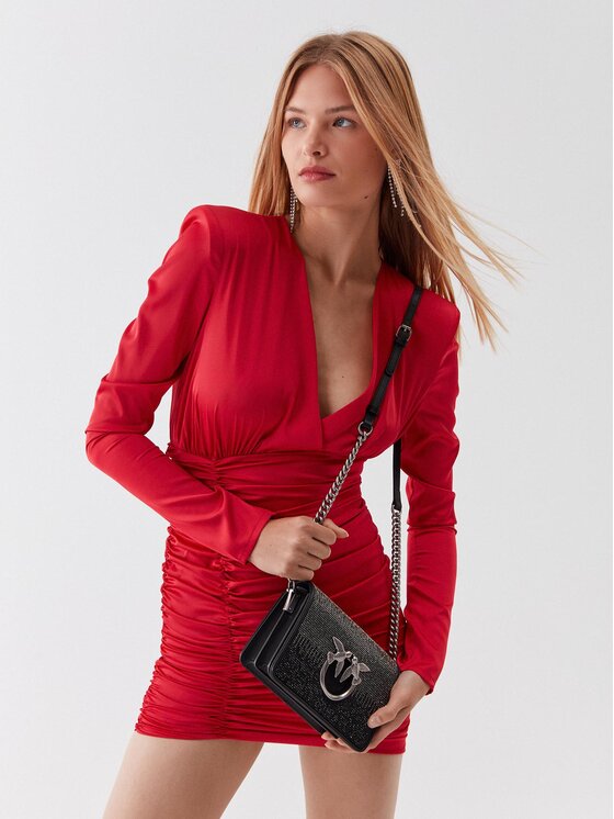 PINKO Pinko Дамска чанта Love Click Mini PE 23 PLTT 100067 A0FC Черен