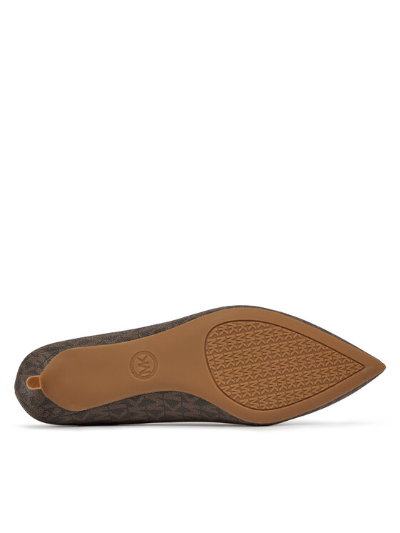 MICHAEL Michael Kors MICHAEL Michael Kors Kõrgete kontsadega Alina Flex Kitten Pump 40R3ALMP1B Pruun