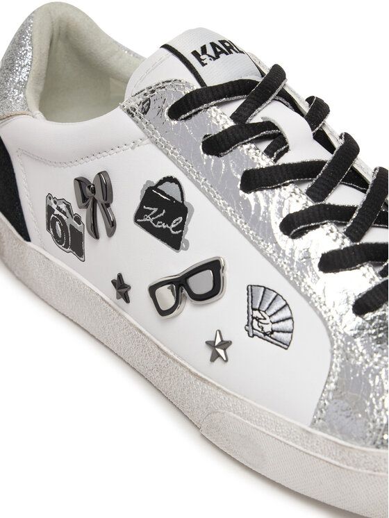 KARL LAGERFELD KARL LAGERFELD Sneakersy KL60118E Bílá