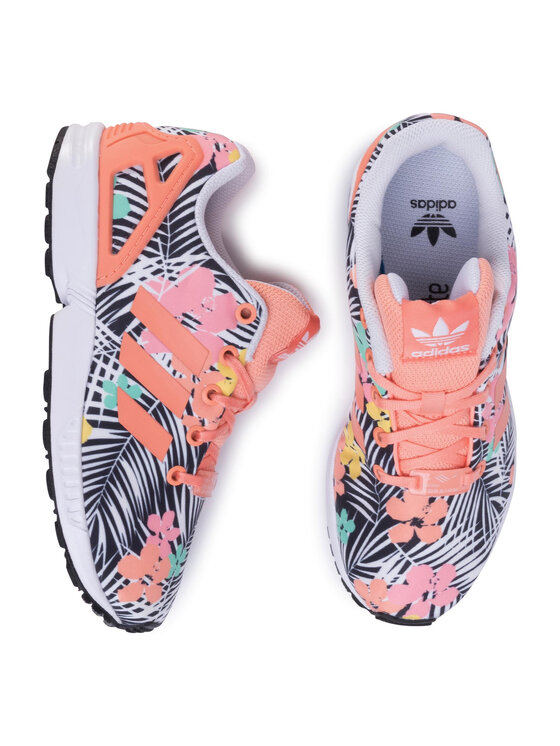 adidas Sneakersy Zx Flux J EG4116 Pomarańczowy