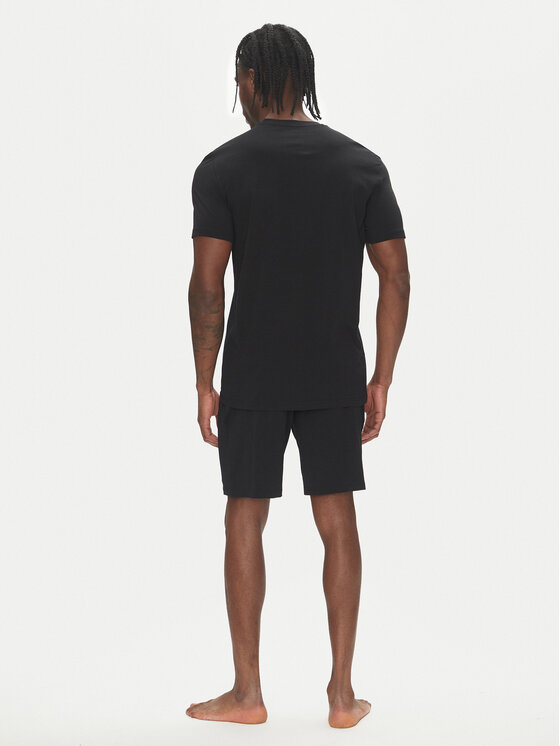 Emporio Armani Underwear Emporio Armani Underwear Pidžama EM000400 AF10772 UC001 Melns Regular Fit