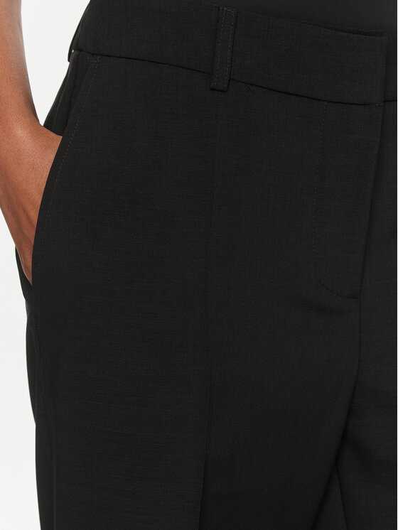 Herskind Herskind Bavlnené nohavice 5008519 Čierna Regular Fit