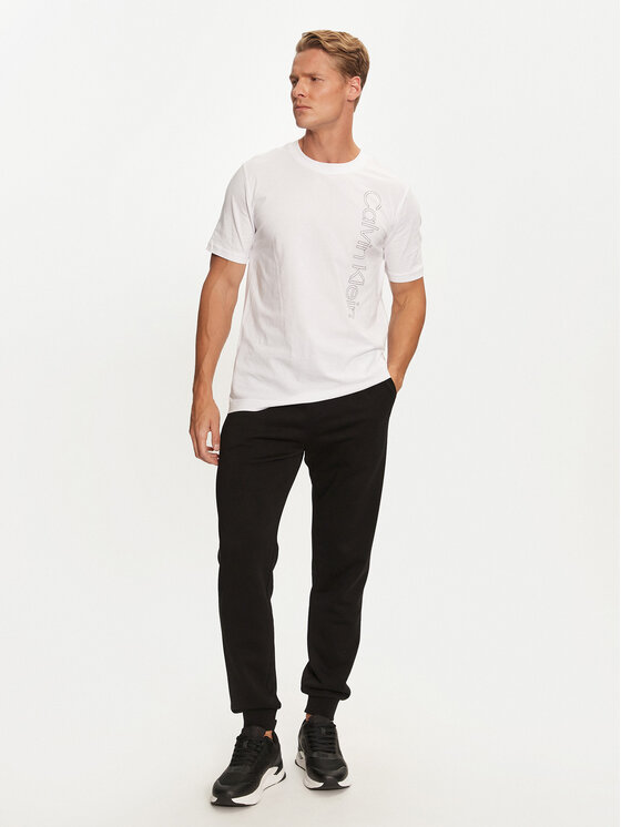 Calvin Klein Performance Calvin Klein Performance T-shirt 00GMF4K113 Bijela Regular Fit