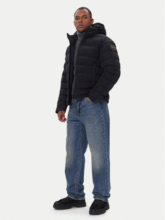 Napapijri Napapijri Kurtka zimowa A-Terez NP0A88TG Czarny Regular Fit