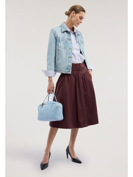 Trussardi Trussardi Gonna midi 1186A000667N046 Bordeaux Regular Fit