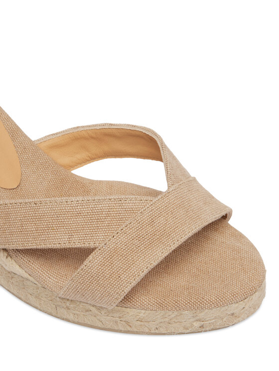 Castañer Castañer Espadryle Bailey 25633 Beżowy
