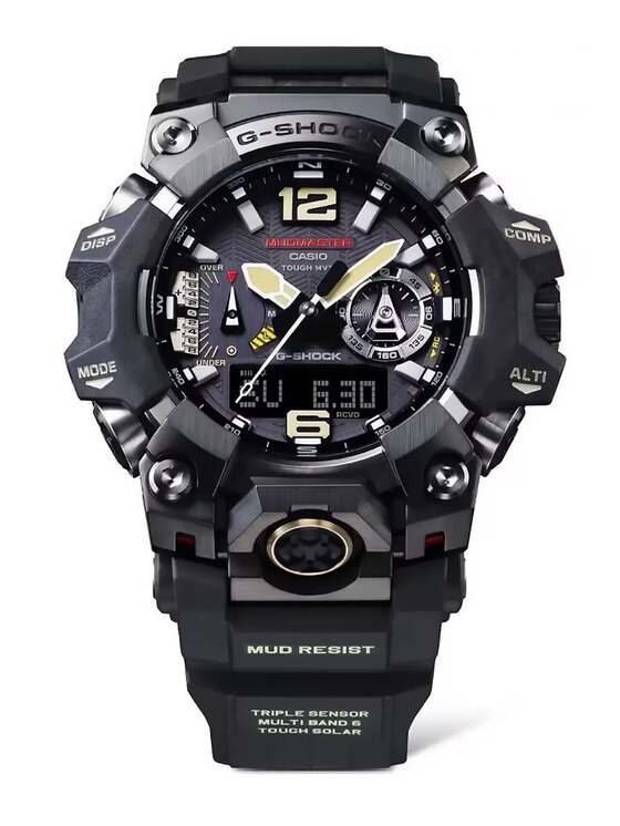 Casio Casio Zegarek GWG-B1000-1AER Czarny