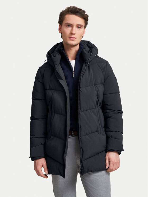 Bugatti Bugatti Télikabát 674813 61034 Sötétkék Regular Fit