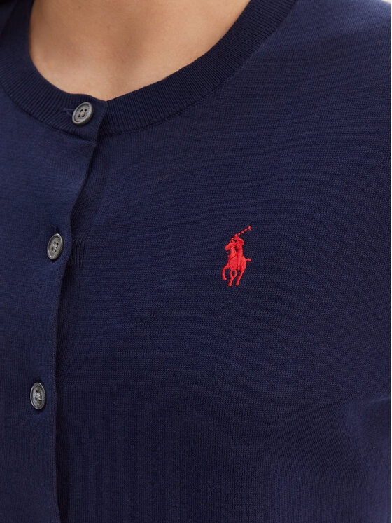 Polo Ralph Lauren Polo Ralph Lauren Kardigan 211971871004 Tamnoplava Slim Fit