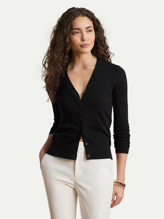 LAUREN RALPH LAUREN Cardigan 200B22260003 Negru Regular Fit