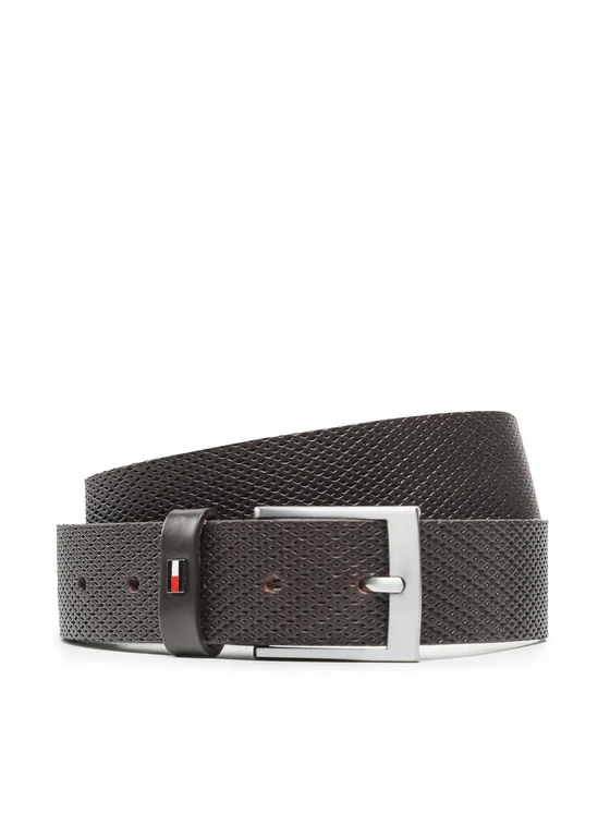 Tommy Hilfiger Herrengürtel Adan 3.5 Texture AM0AM10845 Braun