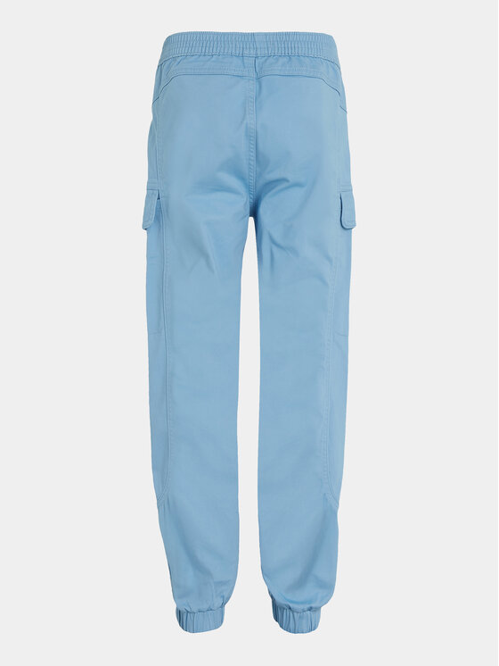 Calvin Klein Jeans Calvin Klein Jeans Jogging hlače IB0IB01675 Modra Regular Fit