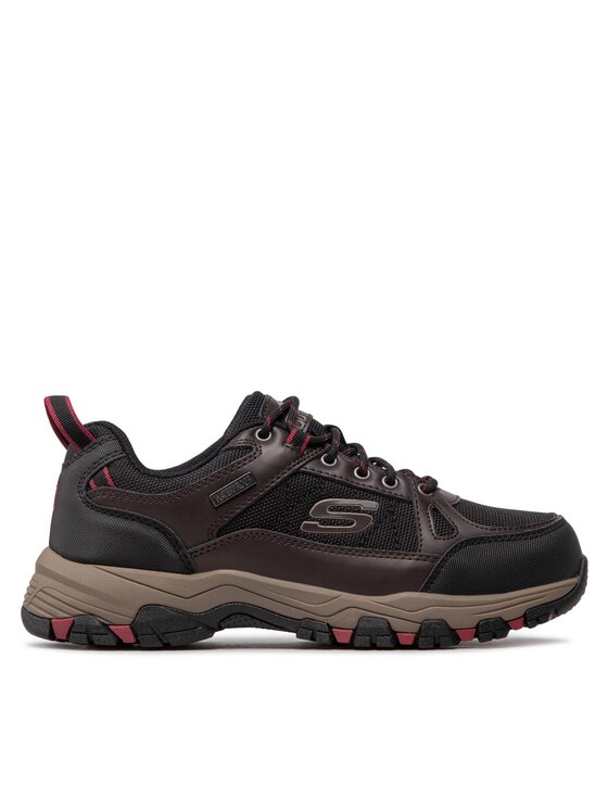 skechers chaussures de trekking cormack 204427/chbk marron
