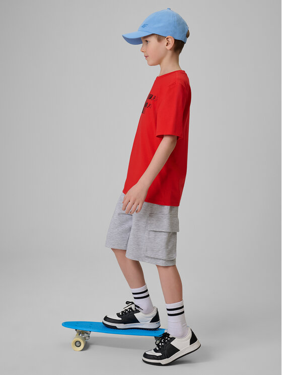 4F 4F T-Shirt PLAY SEASON Czerwony Regular Fit