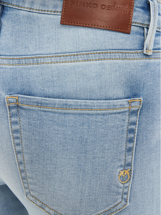 PINKO PINKO Jeansy Sabrina 100169 Modrá Skinny Fit