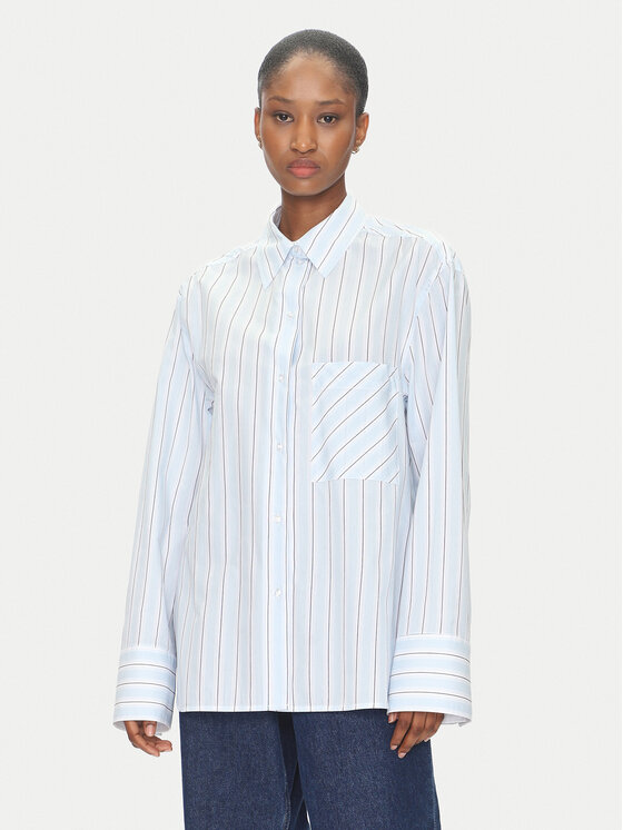 DAY BIRGER ÉT MIKKELSEN DAY BIRGER ÉT MIKKELSEN Krekls Mac DAY65243540 Gaiši zils Oversize