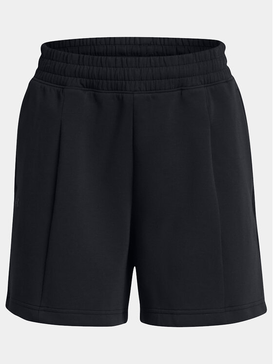 Under Armour Under Armour Szorty sportowe Unstoppable Flc Pltd Short 1382764-001 Czarny Loose Fit