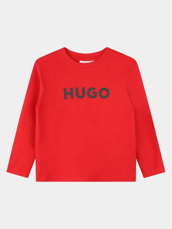 Hugo Bluza G25131 D Rdeča Regular Fit