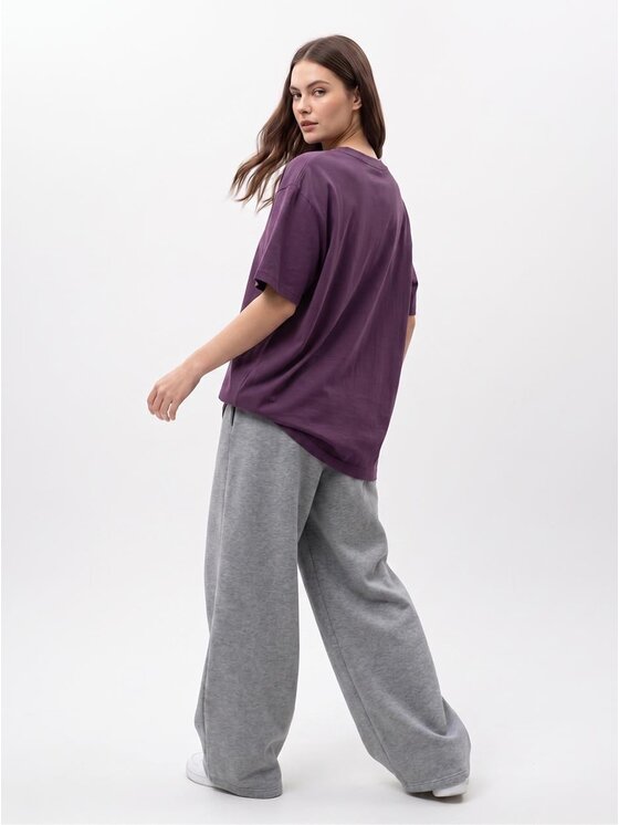 Jigga Wear Jigga Wear T-Shirt 132159 Fioletowy Oversize