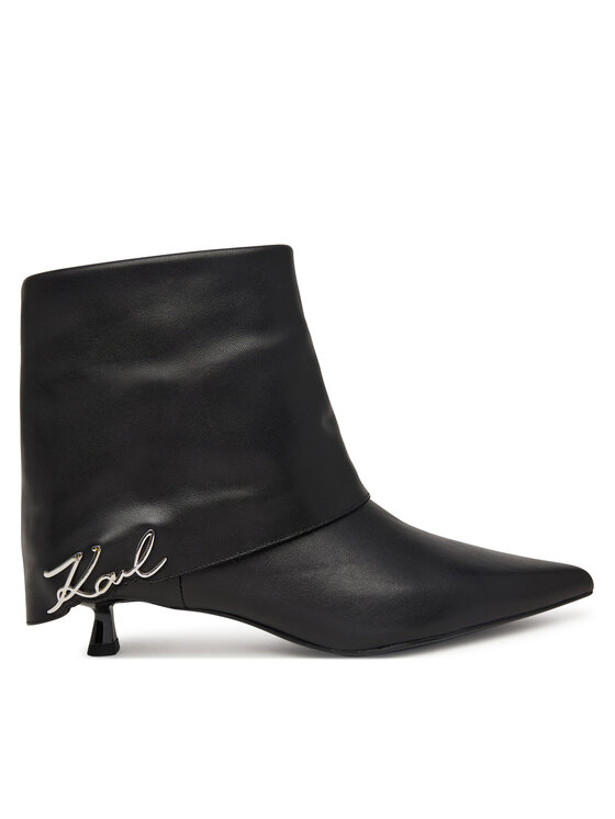 KARL LAGERFELD Botine KL30141 Negru