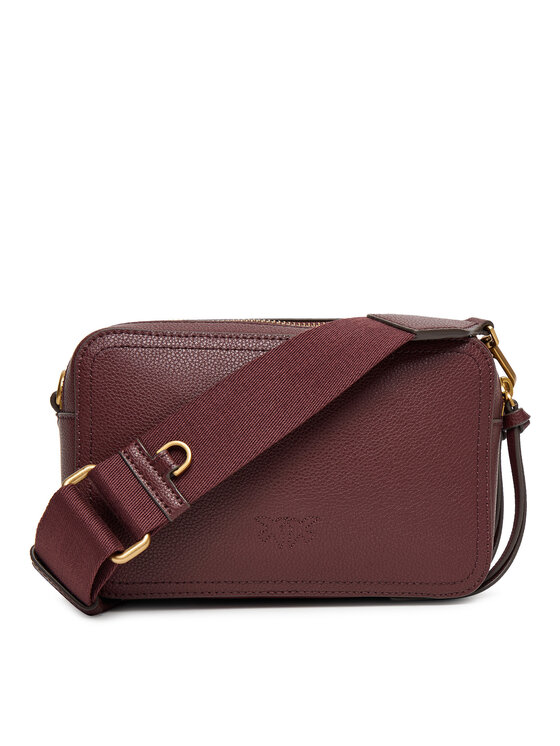 PINKO PINKO Torbica Carrie Camera Bag Classic PE 25 PLTT 104336 A29Q Tamnocrvena