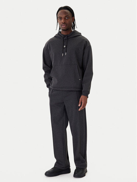 HUGO HUGO Bluză Dineo 50553395 Gri Relaxed Fit