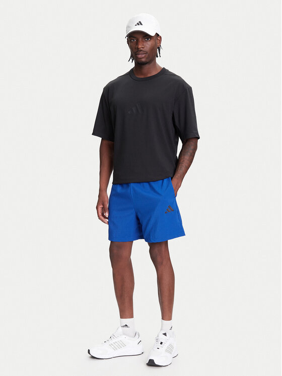 adidas adidas Sportske kratke hlače Essentials Small Logo Chelsea JF1116 Plava Regular Fit