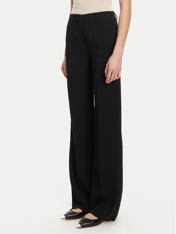 Marella Marella Pantaloni palazzo Pascia 2523136053 Negru Wide Leg