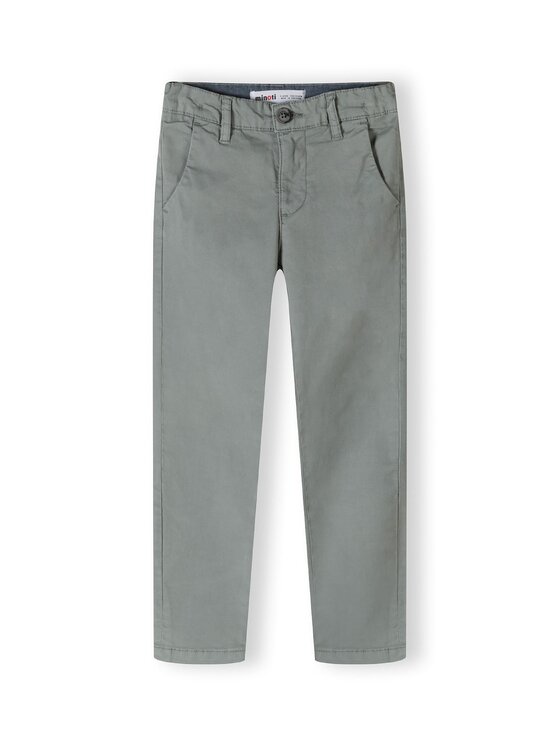 MINOTI MINOTI Spodnie materiałowe 23pant52 Szary Regular Fit