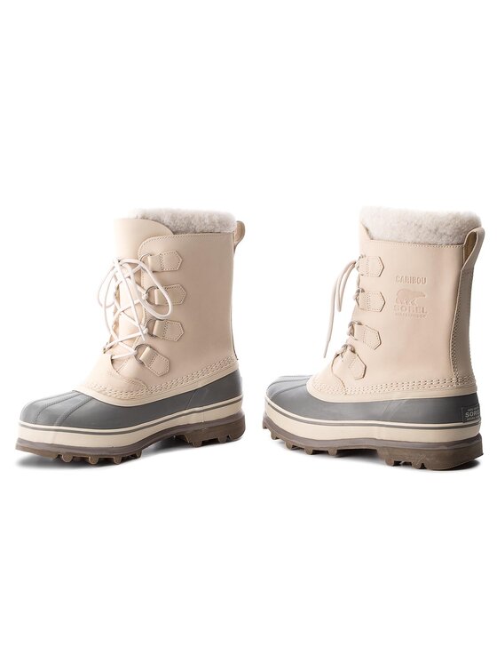 Sorel Bottes de neige Caribou NM1000 Beige | Modivo.fr