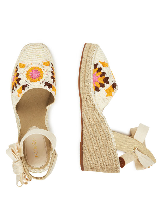 DeeZee DeeZee Espadrilky XF-310-03 Béžová